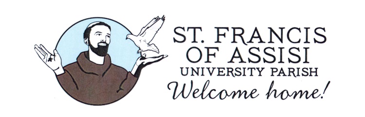 St. Francis of Assisi University Parish logo
